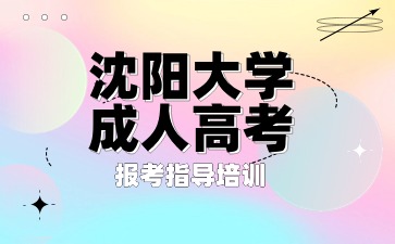 沈阳大学成考报名步骤